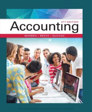 Accounting 27th 27E Carl Warren James Reeve