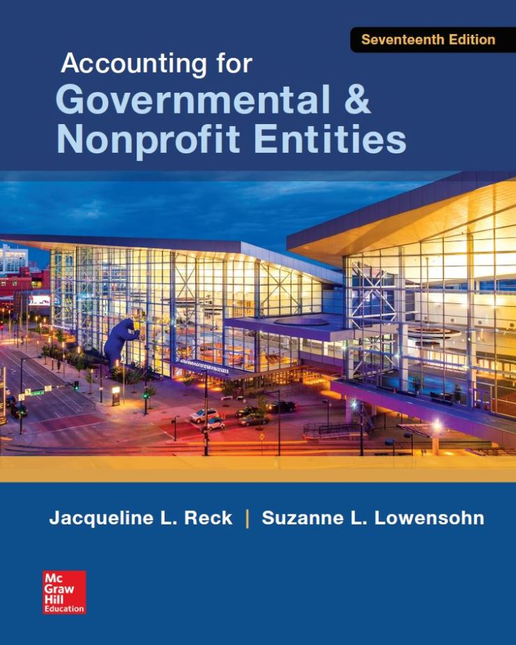 Accounting for Governmental and Nonprofit Entities 17th 17E PDF eBook