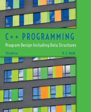 C++ Programming 7th 7E Malik