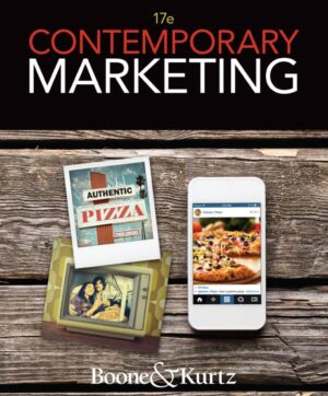 Contemporary Marketing 17th 17E Louis Boone