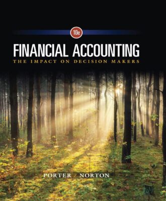 Financial Accounting 10th 10E Gary Porter