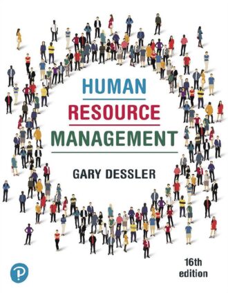 Human Resource Management 16th 16E Gary Dessler