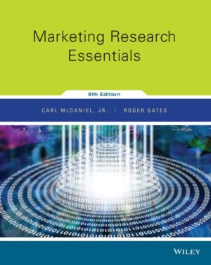 Marketing Research Essentials 9th 9E Carl McDaniel