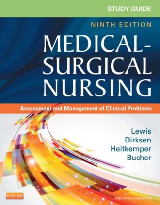 Medical-Surgical Nursing 9th 9E Sharon Lewis