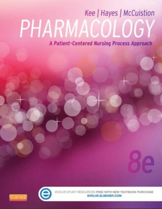 Pharmacology 8th 8E Joyce LeFever Kee