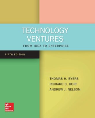 Technology Ventures From Idea to Enterprise 5th 5E