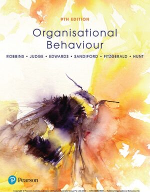 Organisational Behaviour 9th 9E Stephen Robbins Timothy Judge