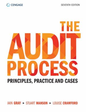 The Audit Process Principles Practice and Cases 7th 7E