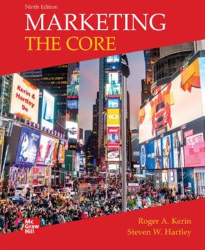 Marketing The Core 9th 9E Roger Kerin Steven Hartley