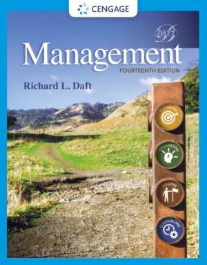 Management 14th 14E Richard Daft 9780357139752