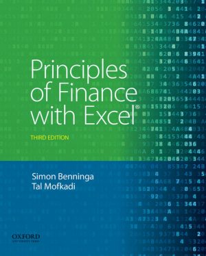 Principles of Finance wtih Excel 3rd 3E Simon Benninga