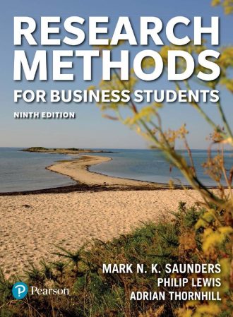 Research Methods for Business Students 9th 9E Mark Saunders