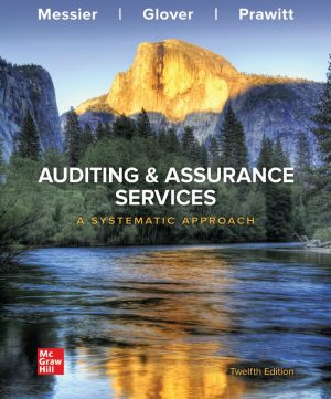 Auditing and Assurance Services A Systematic Approach 12th 12E