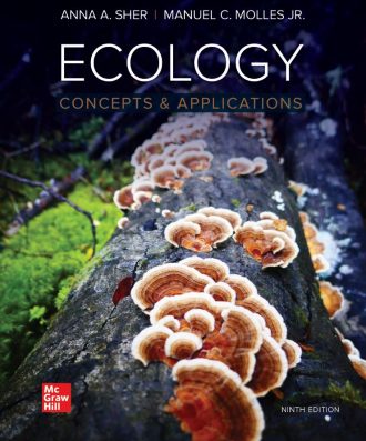 Ecology Concepts and Applications 9th 9E Anna Sher