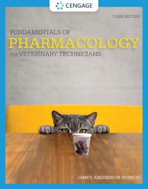 Fundamentals of Pharmacology for Veterinary Technicians 3rd 3E