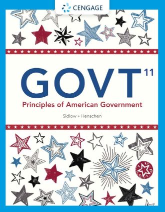 GOVT11 Principles of American Government 11th 11E