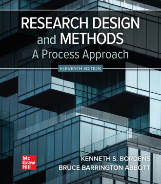 Research Design and Methods A Process Approach 11th 11E