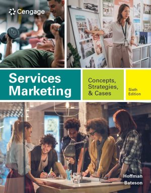 Services Marketing Concepts Strategies and Cases 6th 6E