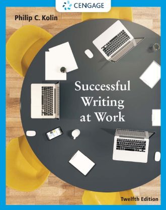 Successful Writing at Work 12th 12E Philip Kolin