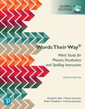 Words Their Way 7th 7E Donald Bear Marcia Invernizzi