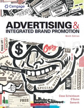 Advertising and Integrated Brand Promotion 9th 9E Angeline Close Scheinbaum