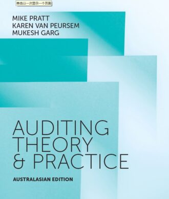 Auditing Theory and Practice Mike Pratt Karen Van Peursem Mukesh Garg