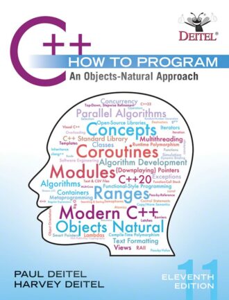 C++ How to Program: An Objects-Natural Approach 11th 11E Paul Deitel