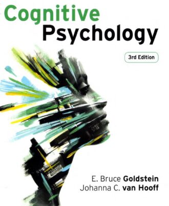Cognitive Psychology 3rd 3E Bruce Goldstein Johanna van Hooff