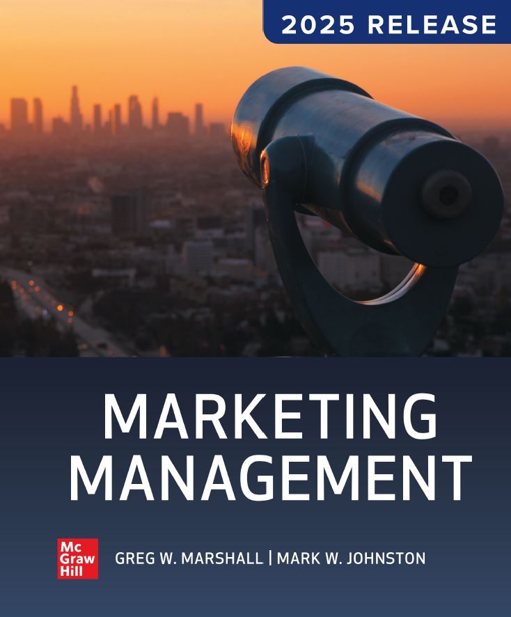 Marketing Management 2025 Release Greg Marshall Mark Johnston