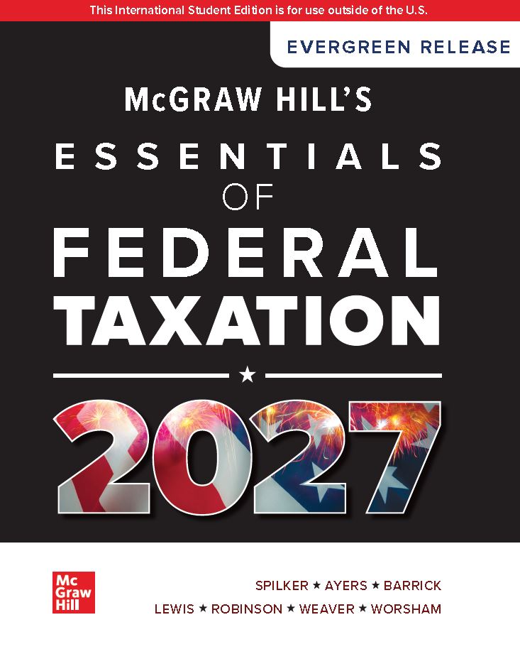 McGRAW HILL’S Essentials of Federal Taxation 2027 Brian Spilker 9788214058345