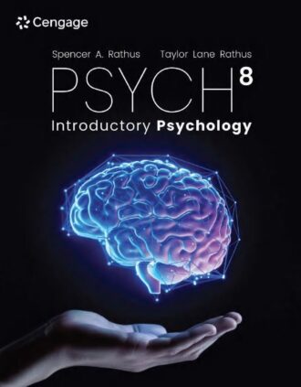 PSYCH 8th 8E Spencer Rathus Taylor Lane Rathus 9788214157918